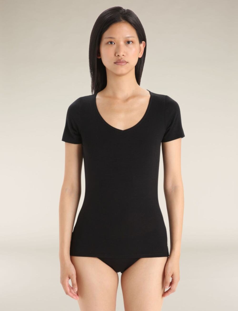 SMARTWOOL Women's Merino 150 Siren Tshirt XL Black Short Sleeve Sweetheart NWT
